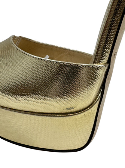 Jimmy Choo Max gold sandal