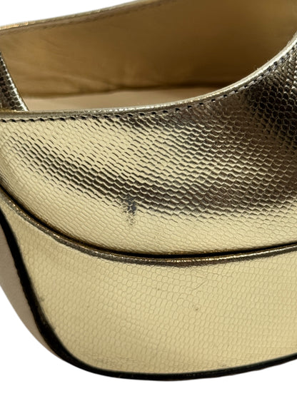 Jimmy Choo Max gold sandal