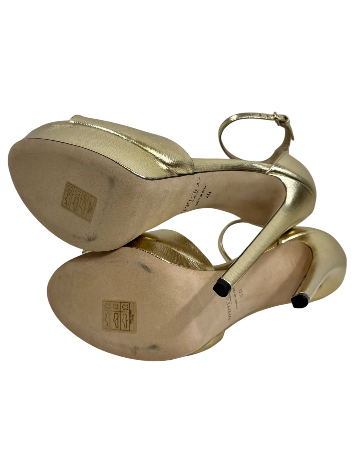 Jimmy Choo Max gold sandal