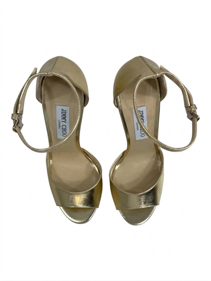 Jimmy Choo Max gold sandal