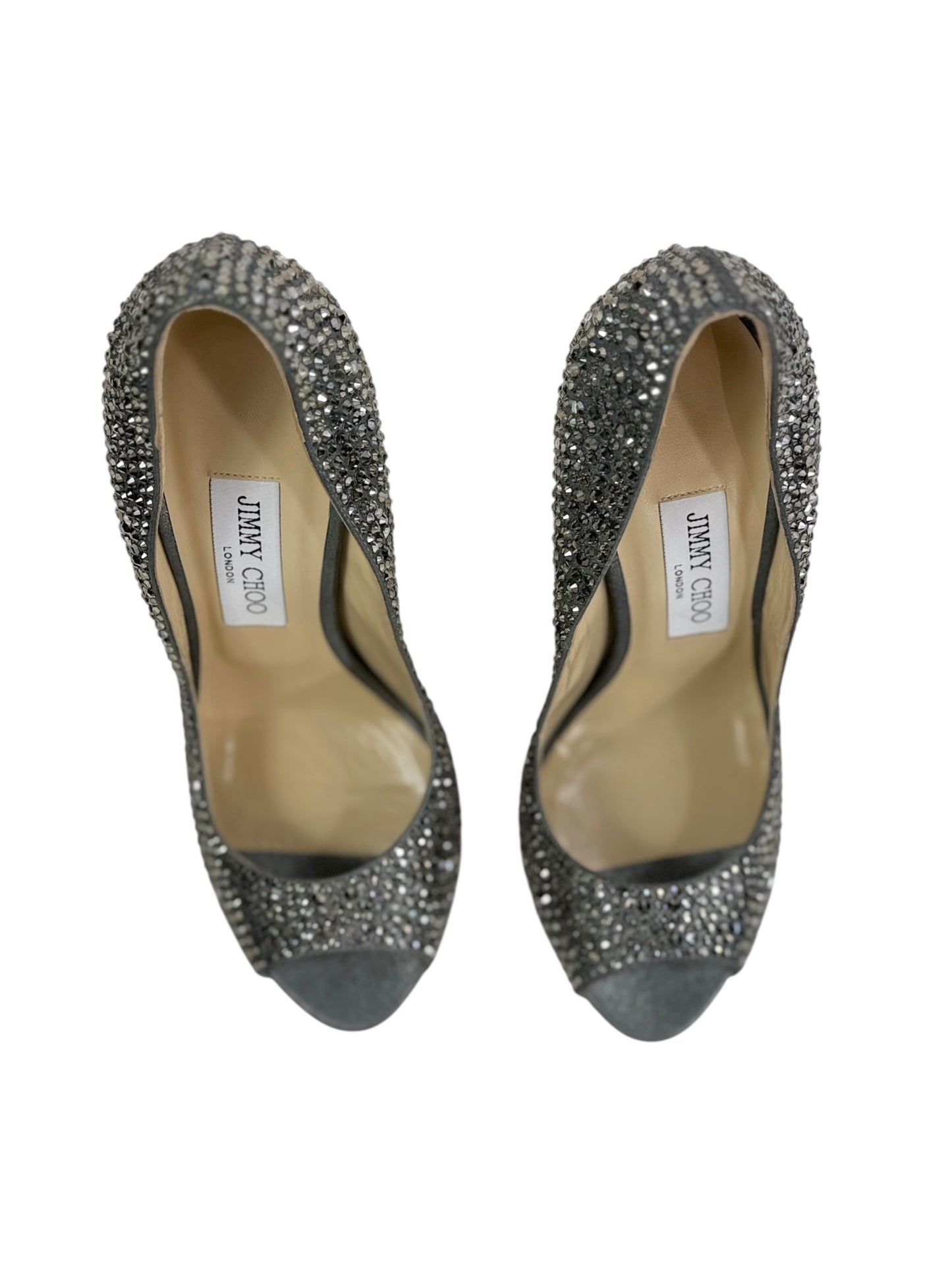 Jimmy Choo Swarovski Kendall Heels