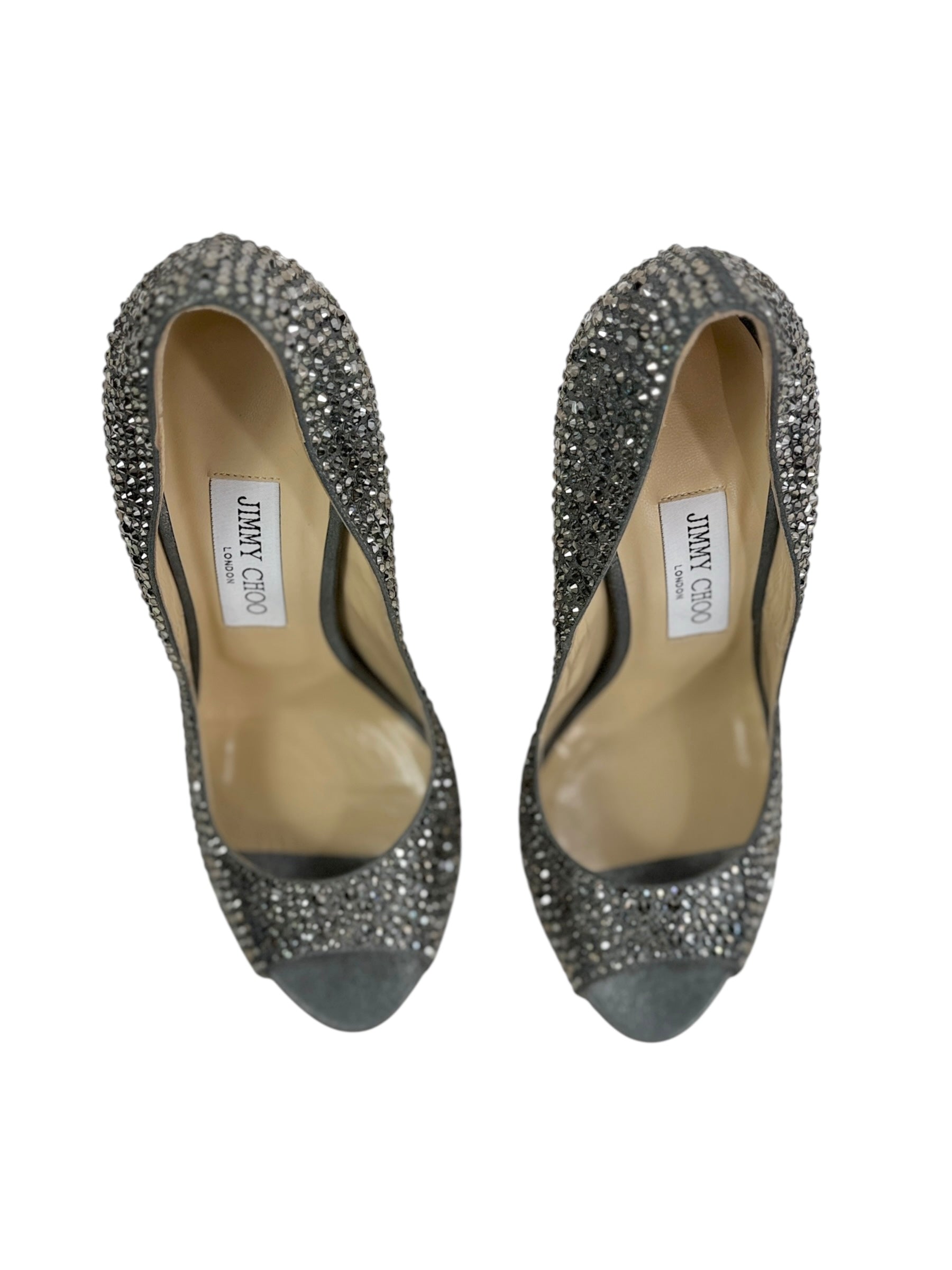 Jimmy Choo Swarovski Kendall Heels