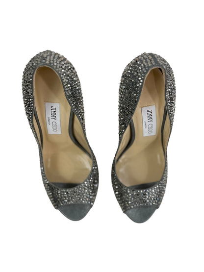 Jimmy Choo Swarovski Kendall Heels