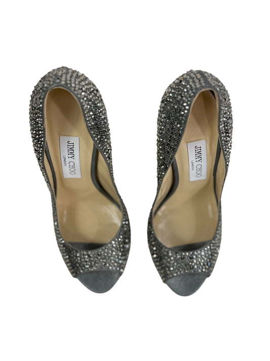 Jimmy Choo Swarovski Kendall Heels
