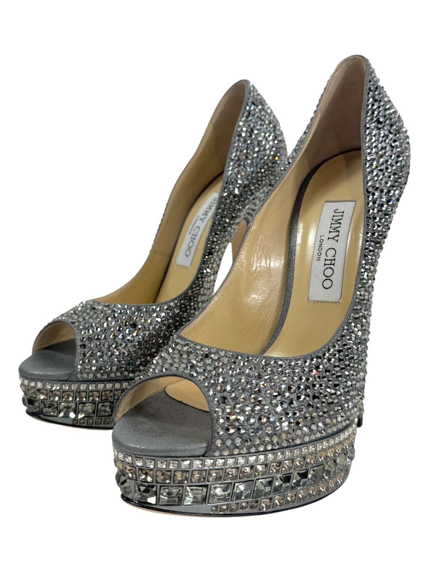Jimmy Choo Swarovski Kendall Heels