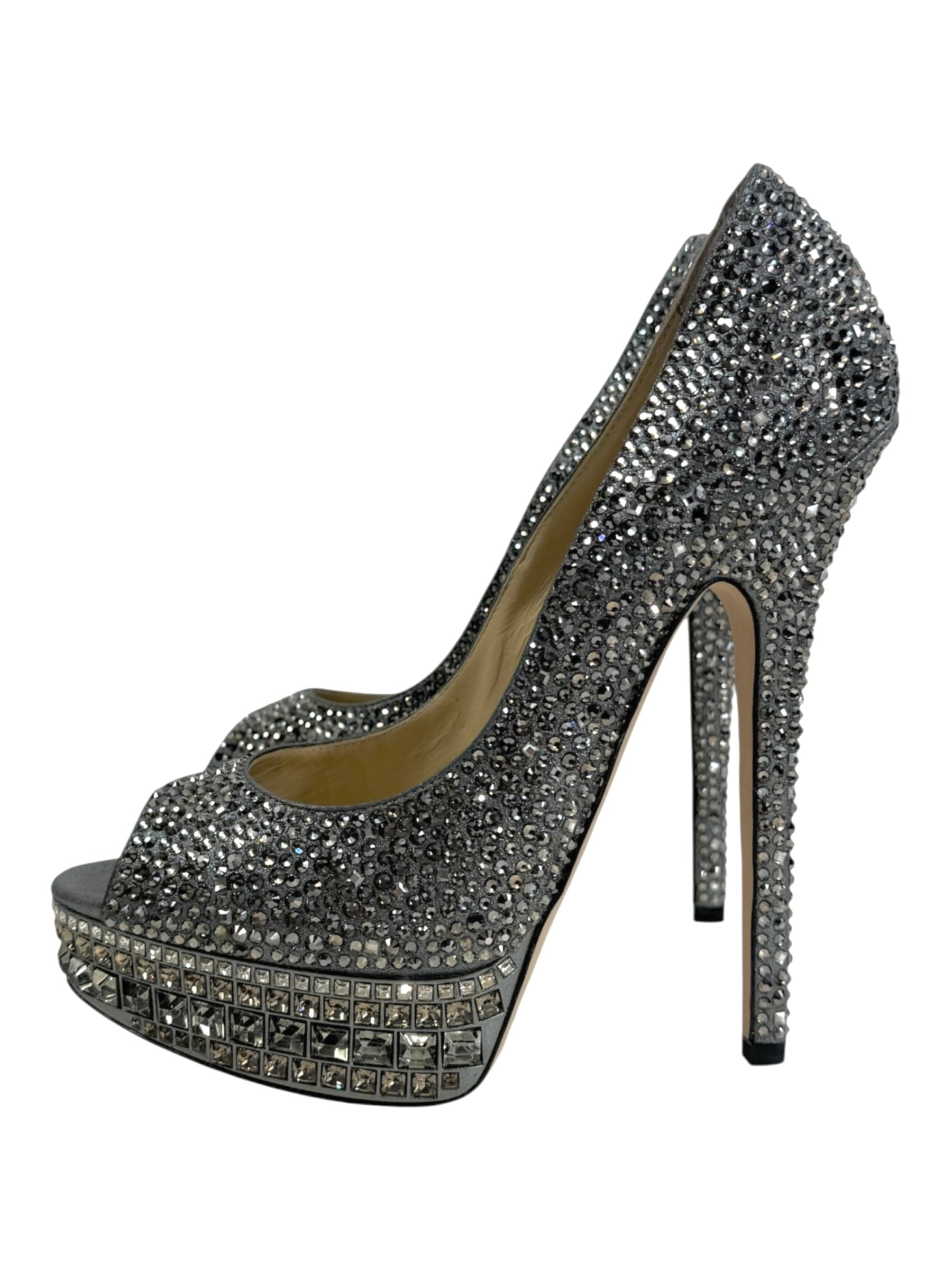 Jimmy Choo Swarovski Kendall Heels