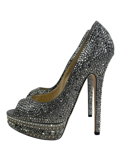 Jimmy Choo Swarovski Kendall Heels