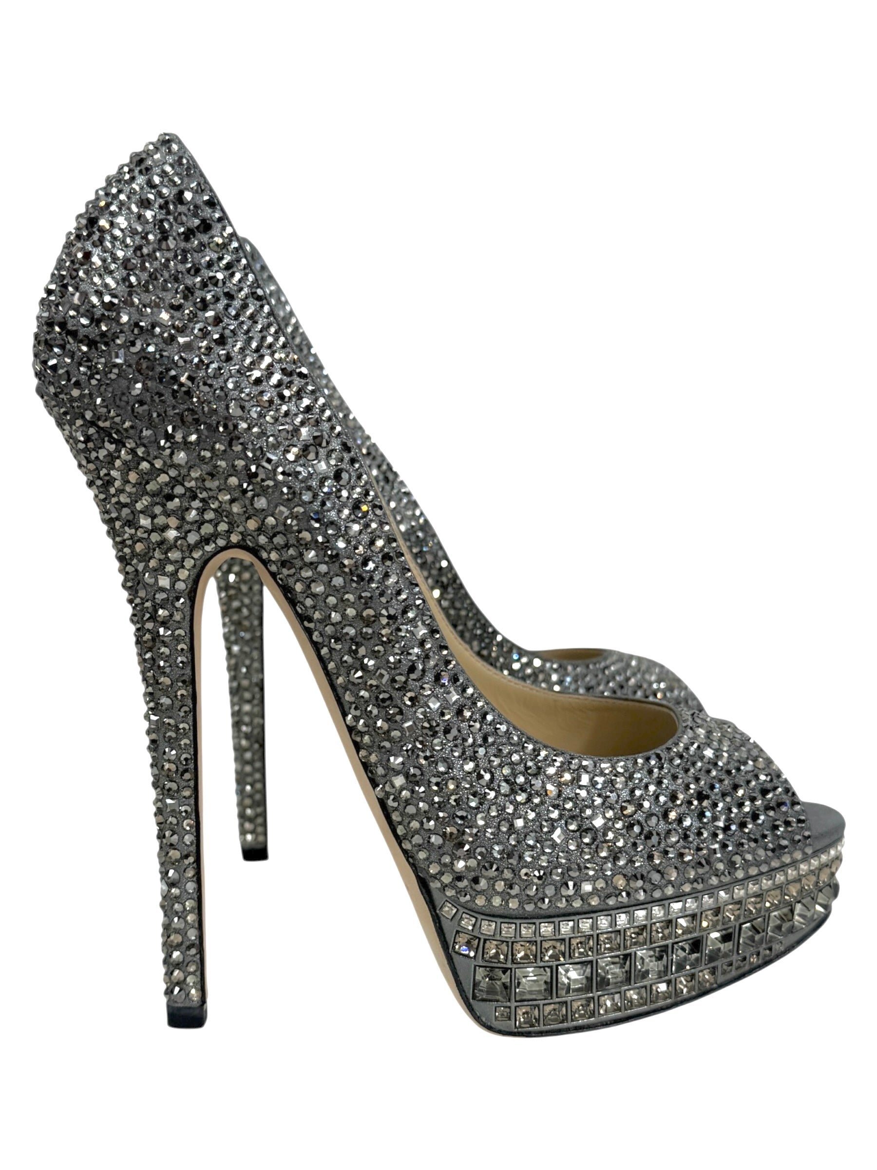 Jimmy Choo Swarovski Kendall Heels