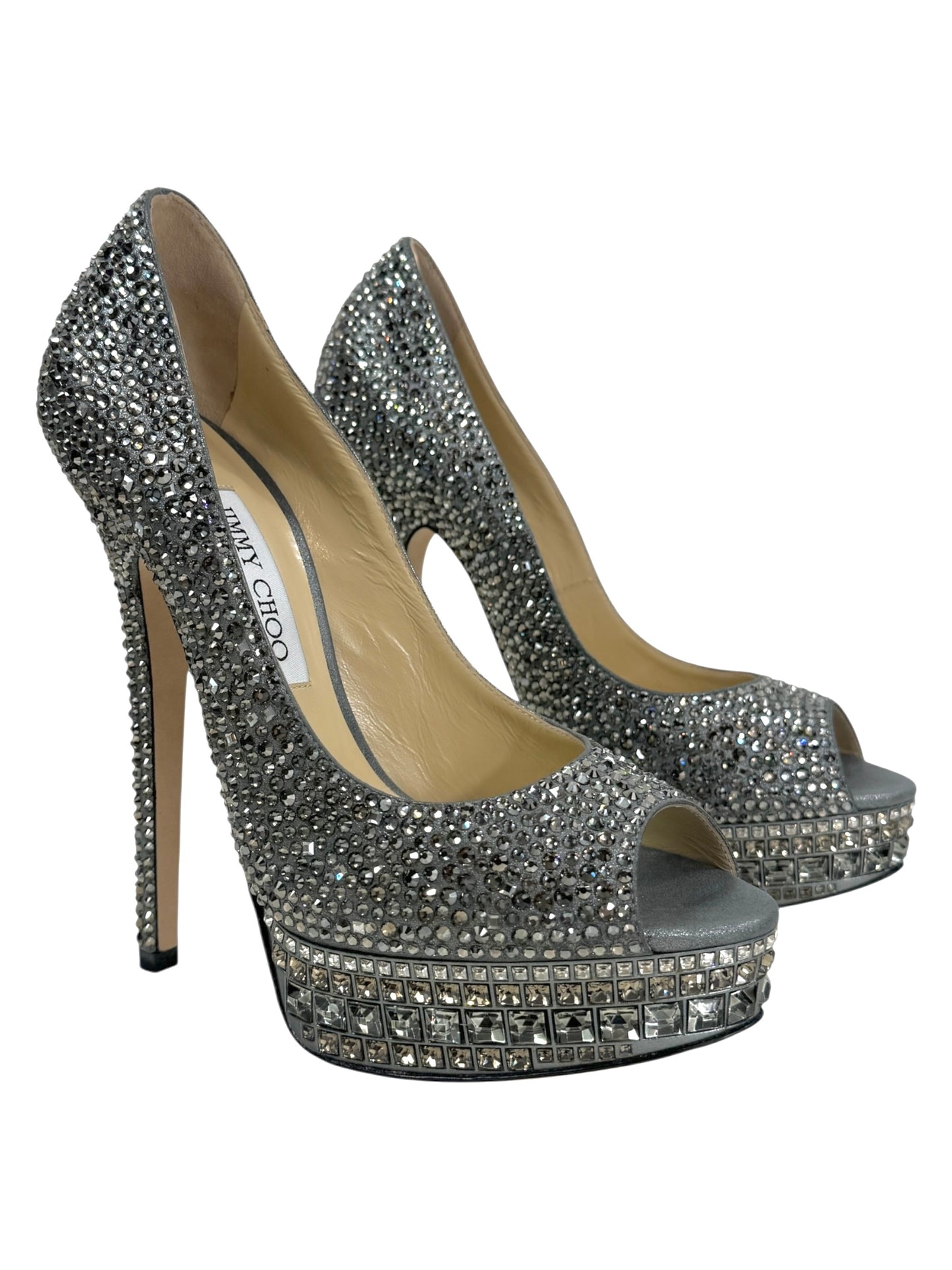 Jimmy Choo Swarovski Kendall Heels