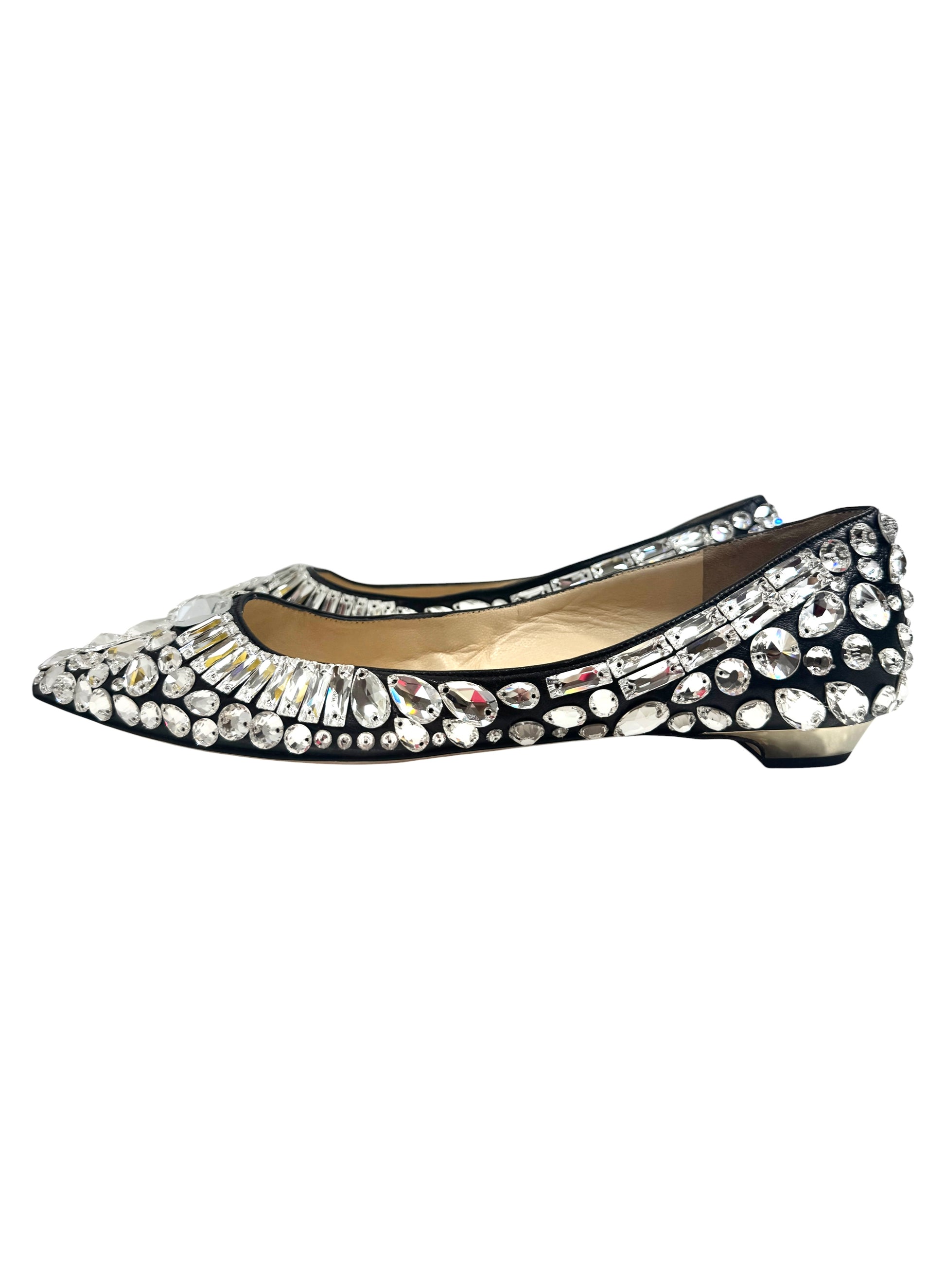 Jimmy Choo Swarovski Tibet flat  