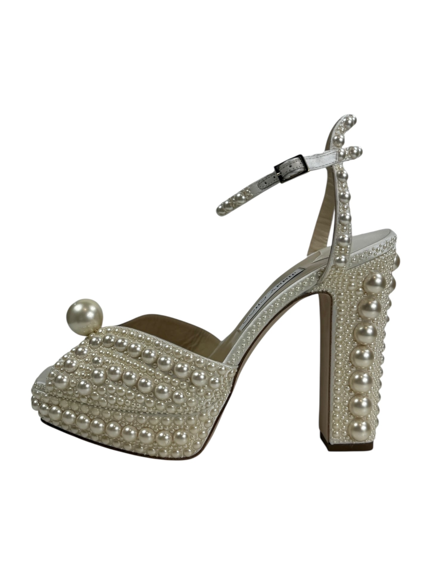 Jimmy Choo sacaria pearl 120