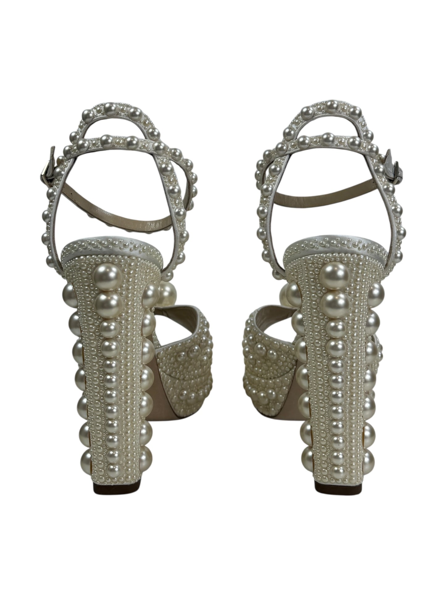 Jimmy Choo sacaria pearl 120