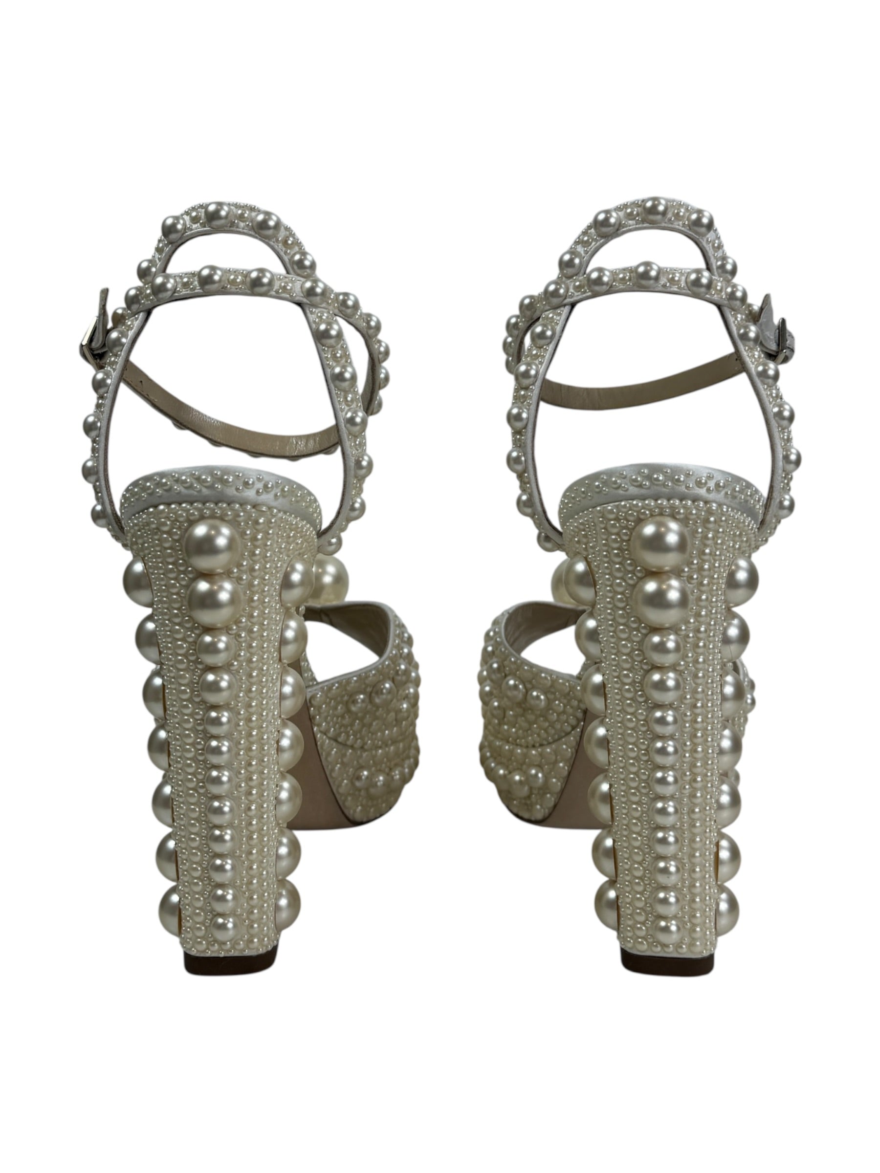 Jimmy Choo sacaria pearl 120