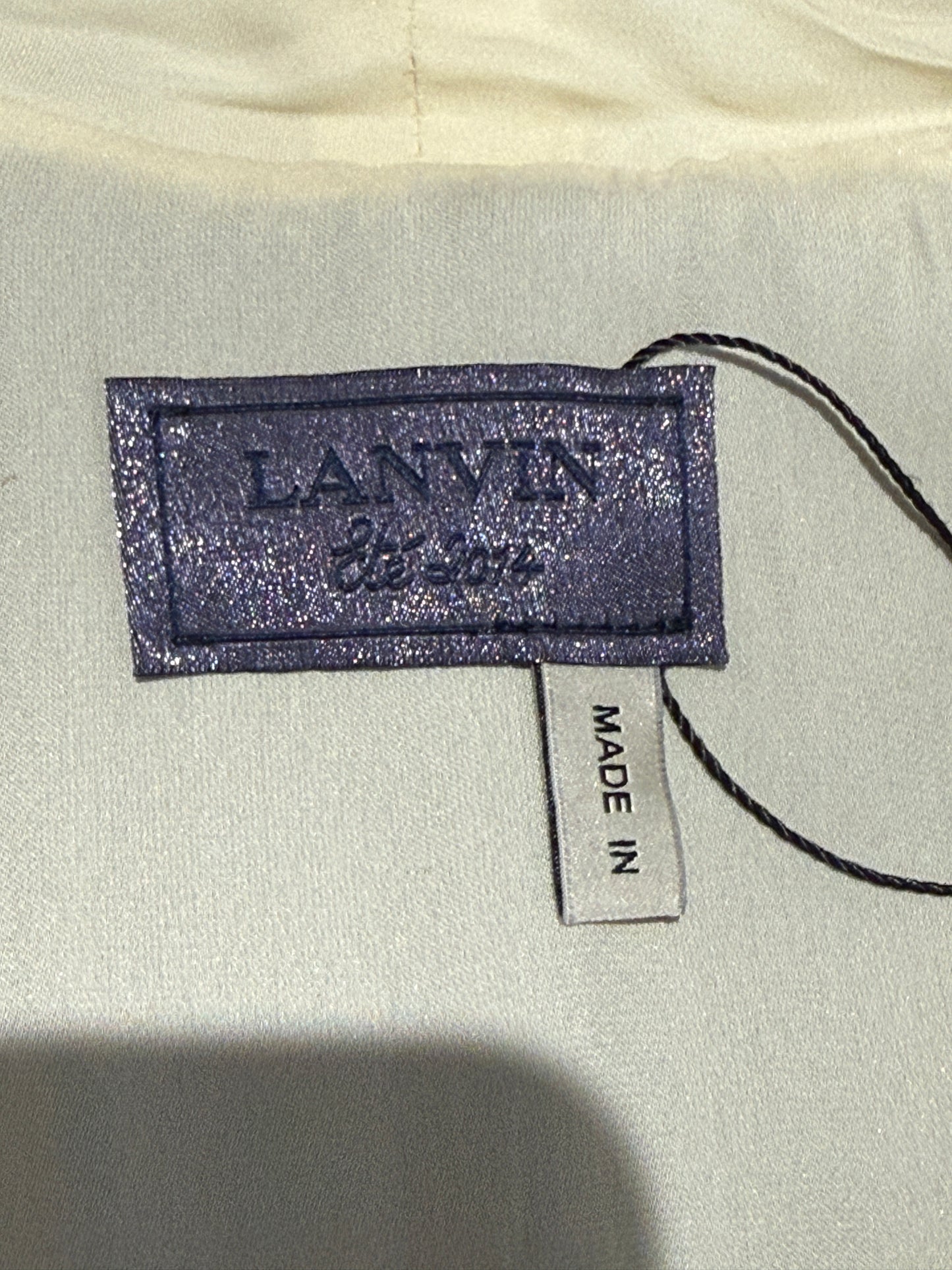 Lanvin Alber Elbaz Spring 2014 Vest
