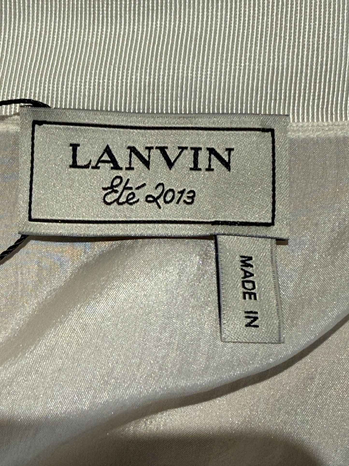Lanvin Alber Elbaz Spring summer 2013 set