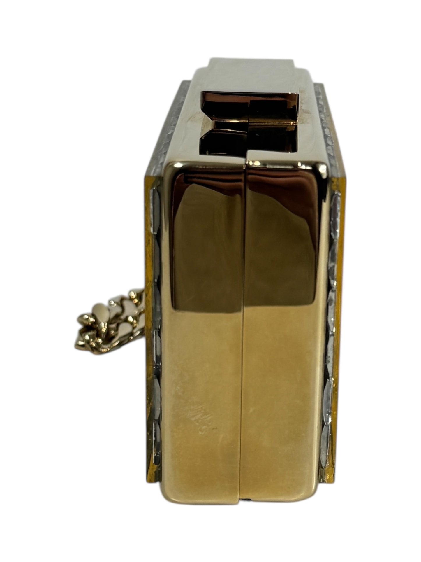 Lanvin crystal clutch
