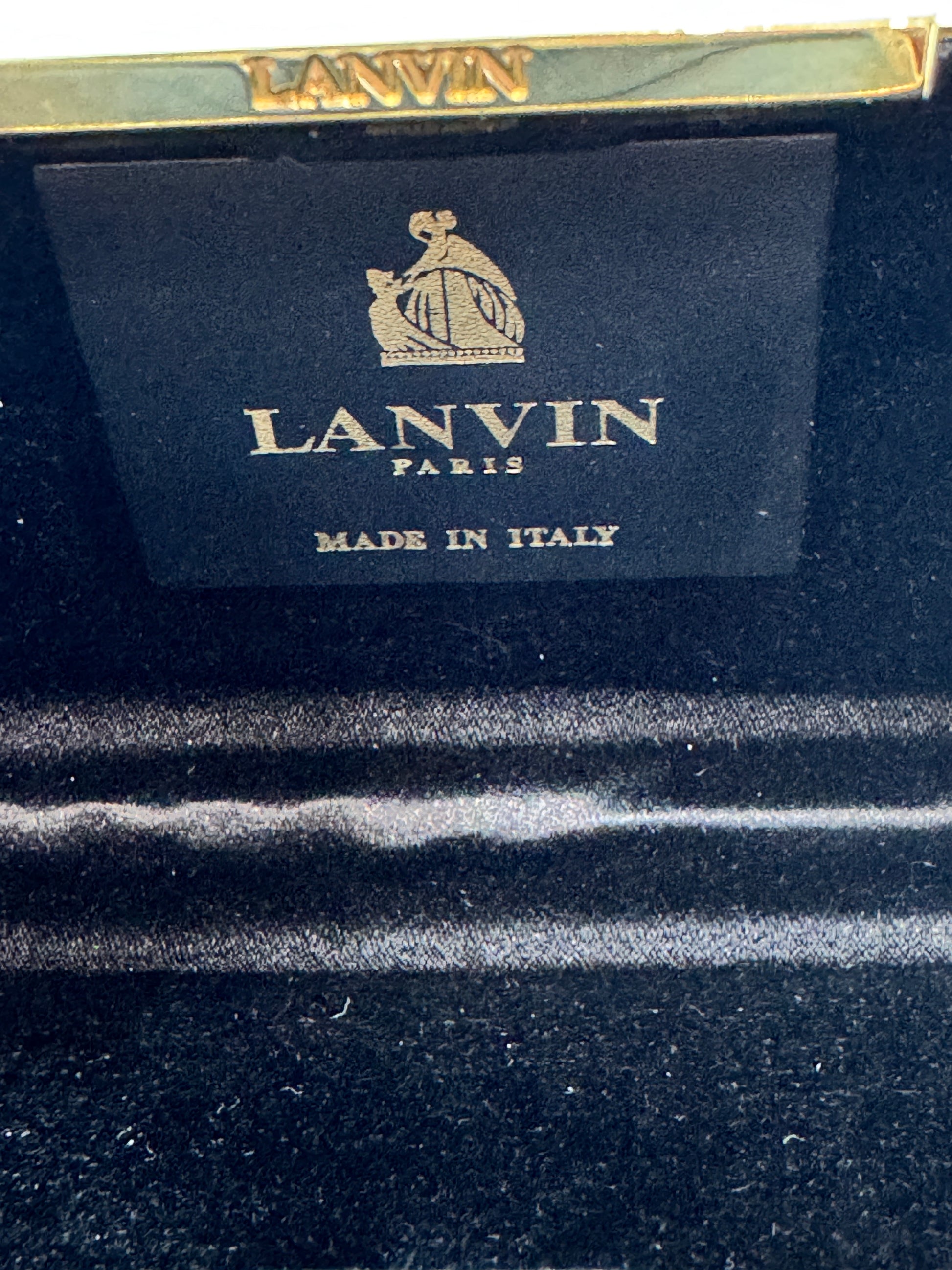 Lanvin crystal clutch
