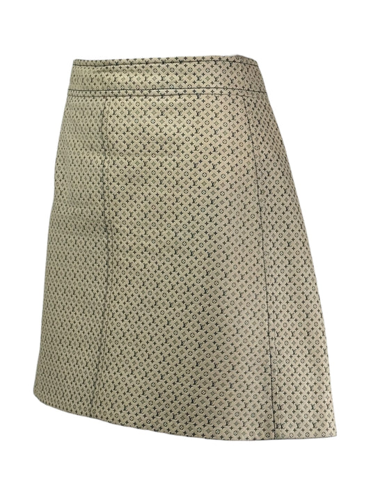 Louis Vuitton Nicolas Ghesquières 2020 leather skirt