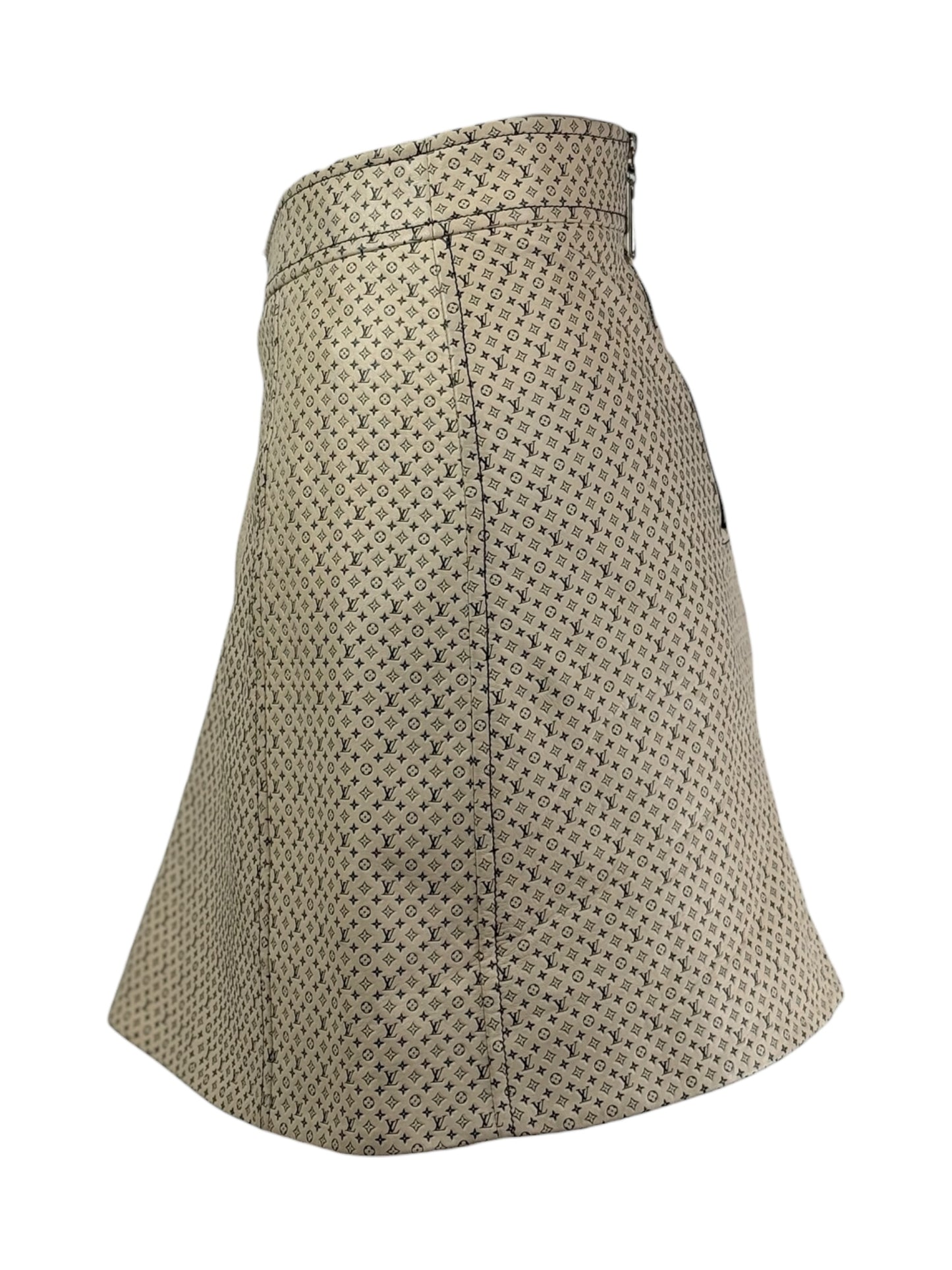 Louis Vuitton Nicolas Ghesquières 2020 leather skirt