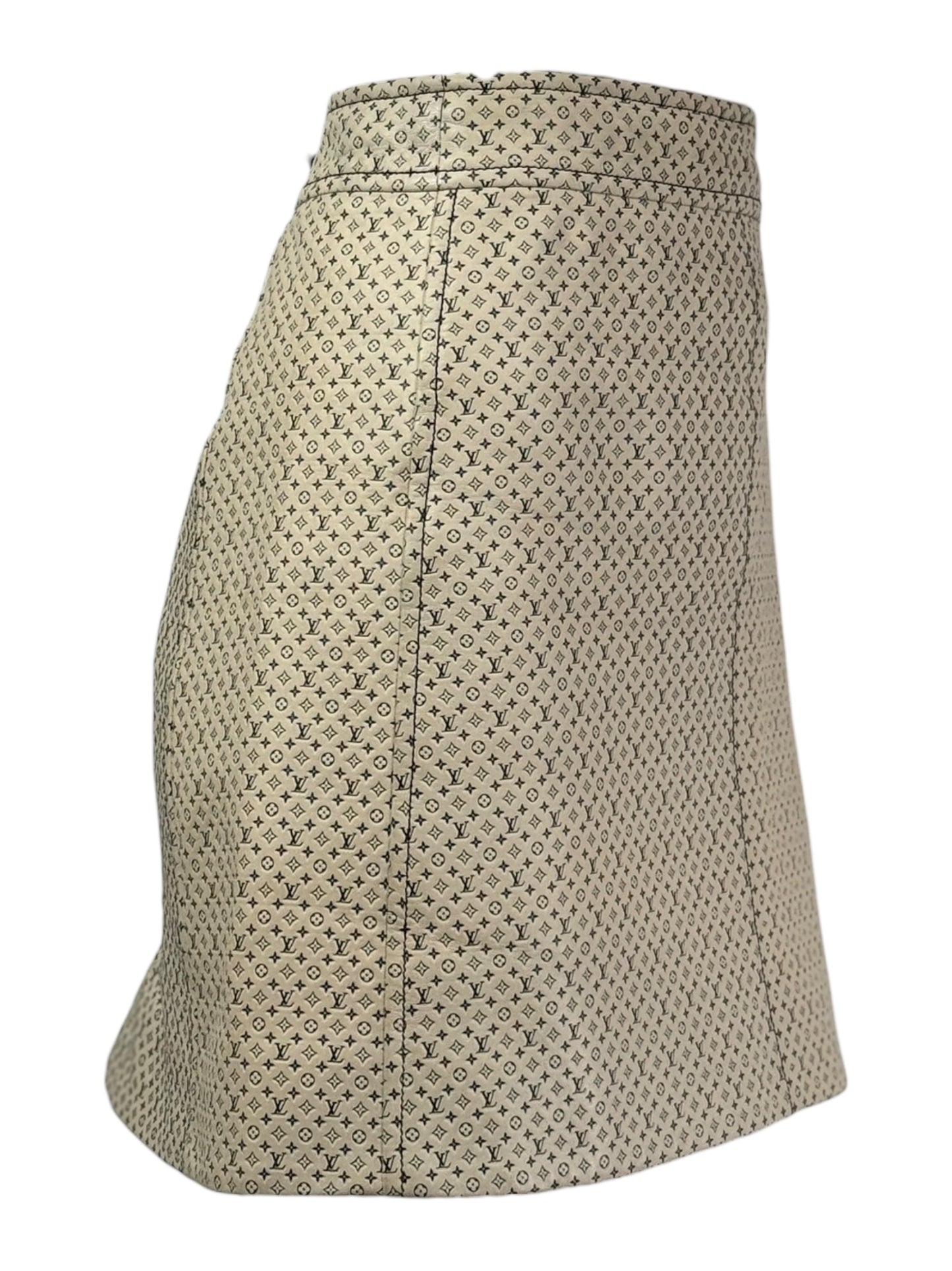 Louis Vuitton Nicolas Ghesquieres 2020 leather skirt