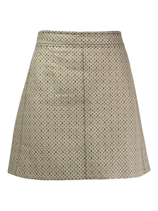 Louis Vuitton Nicolas Ghesquières 2020 leather skirt