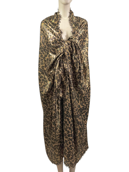 Louis Vuitton Stephen Sprouse Shiny Leopard shawl