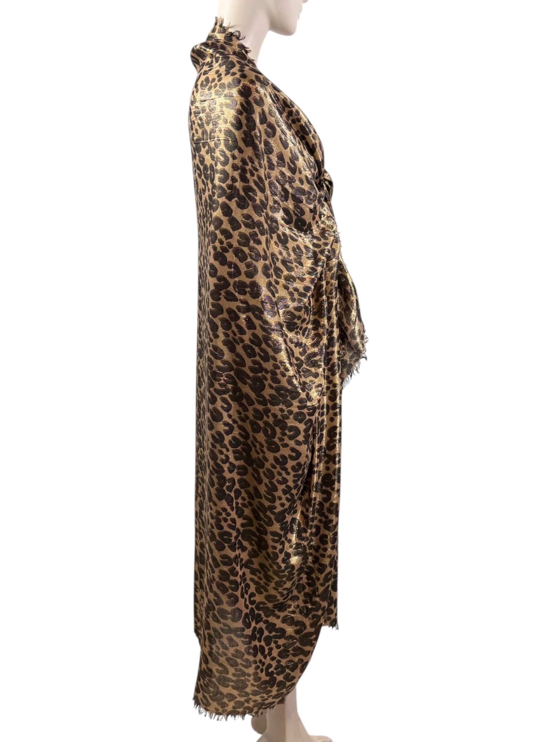 Louis Vuitton Stephen Sprouse Shiny Leopard shawl