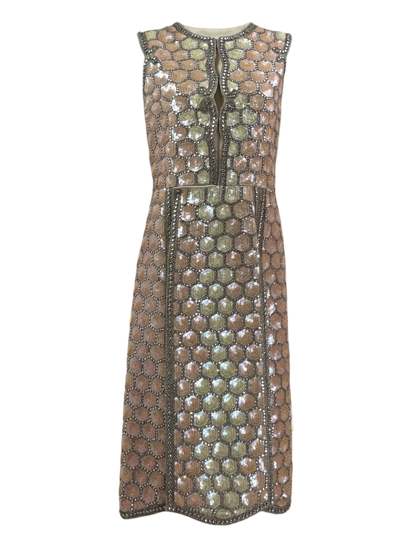 Maison Martin Margiela Spring 2014 Look 11 Dress paillettes sequined