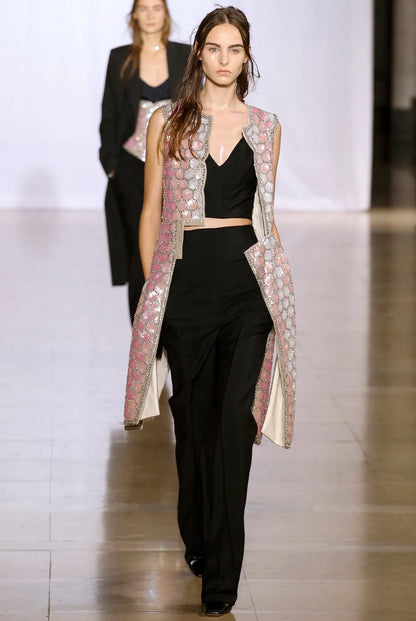 Maison Martin Margiela Spring 2014 Look 11 Dress paillettes sequined