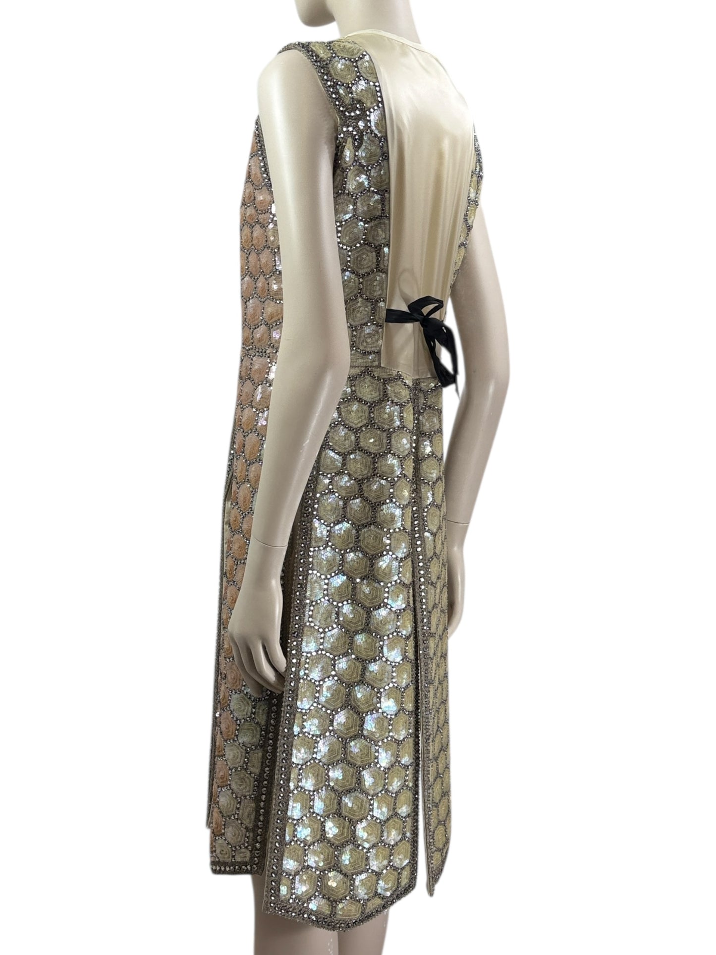 Maison Martin Margiela Spring 2014 Look 11 Dress paillettes sequined