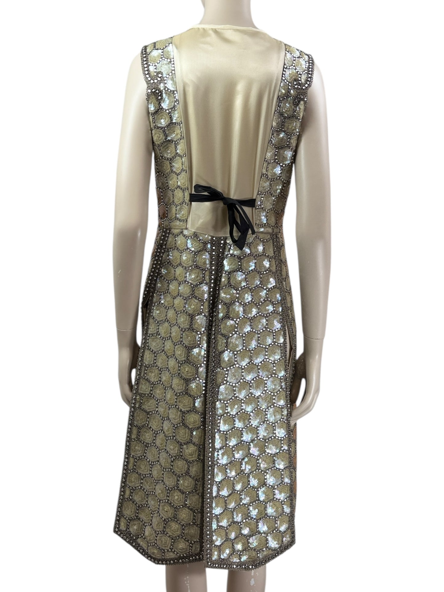 Maison Martin Margiela Spring 2014 Look 11 Dress paillettes sequined