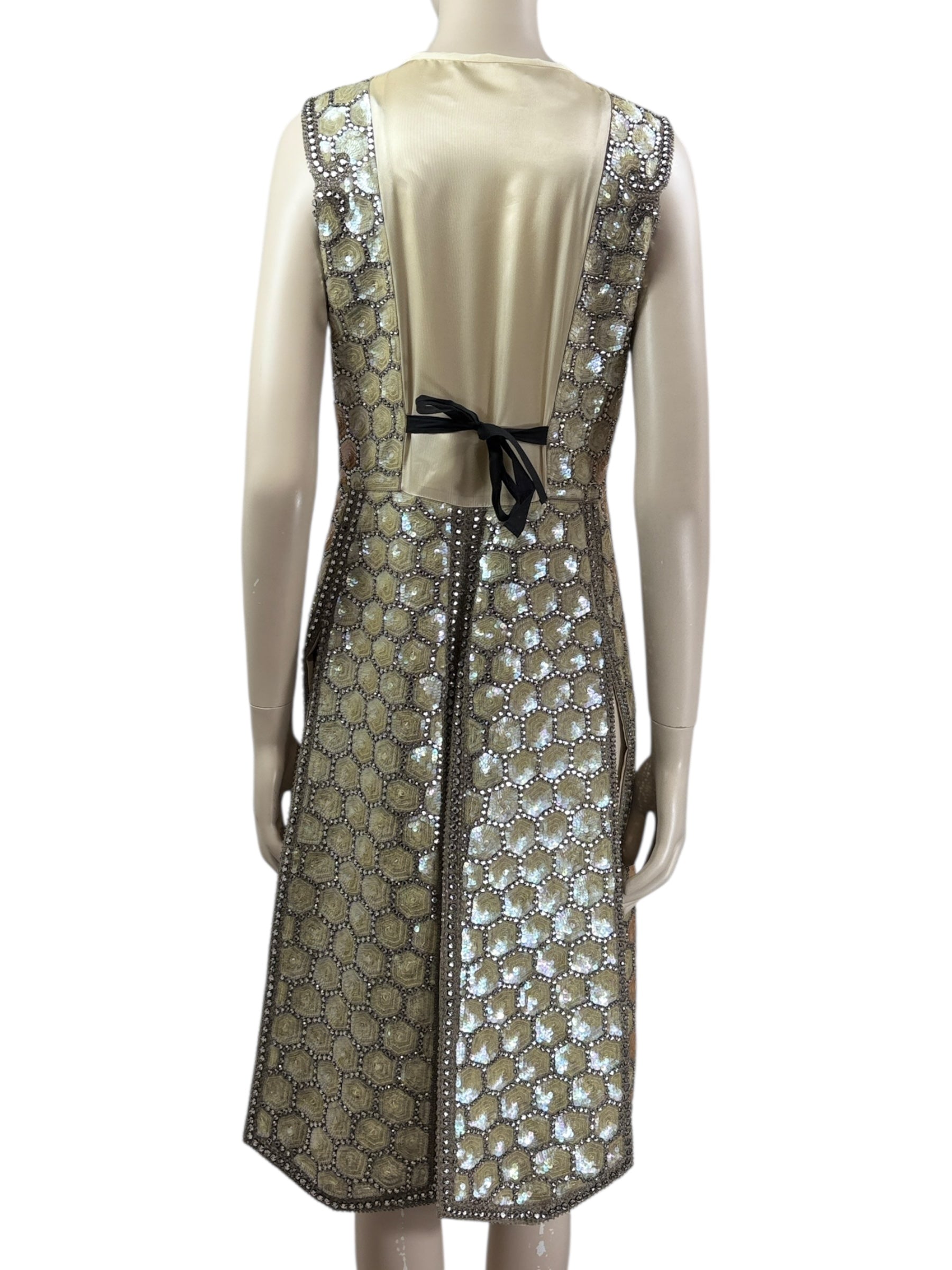 Maison Martin Margiela Spring 2014 Look 11 Dress paillettes sequined