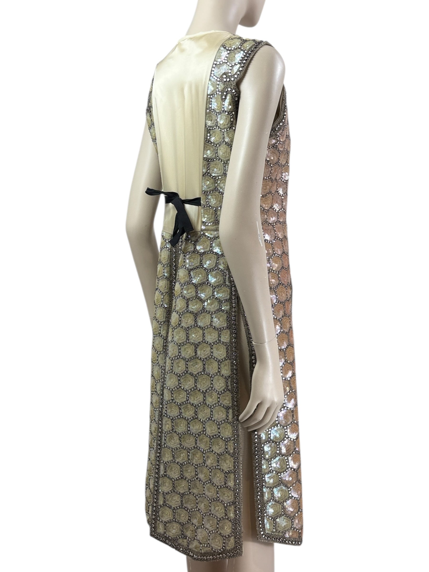 Maison Martin Margiela Spring 2014 Look 11 Dress paillettes sequined