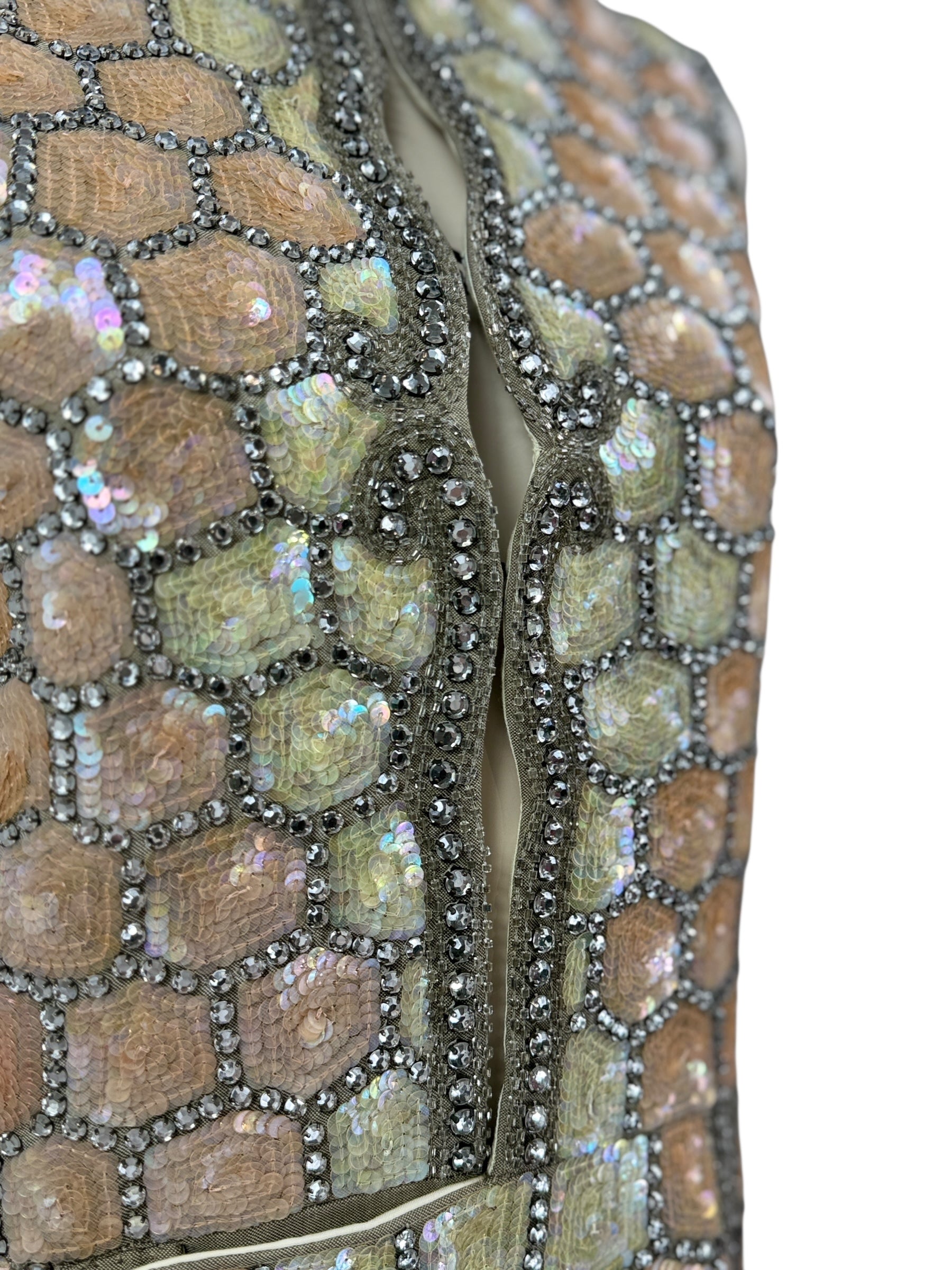 Maison Martin Margiela Spring 2014 Look 11 Dress paillettes sequined