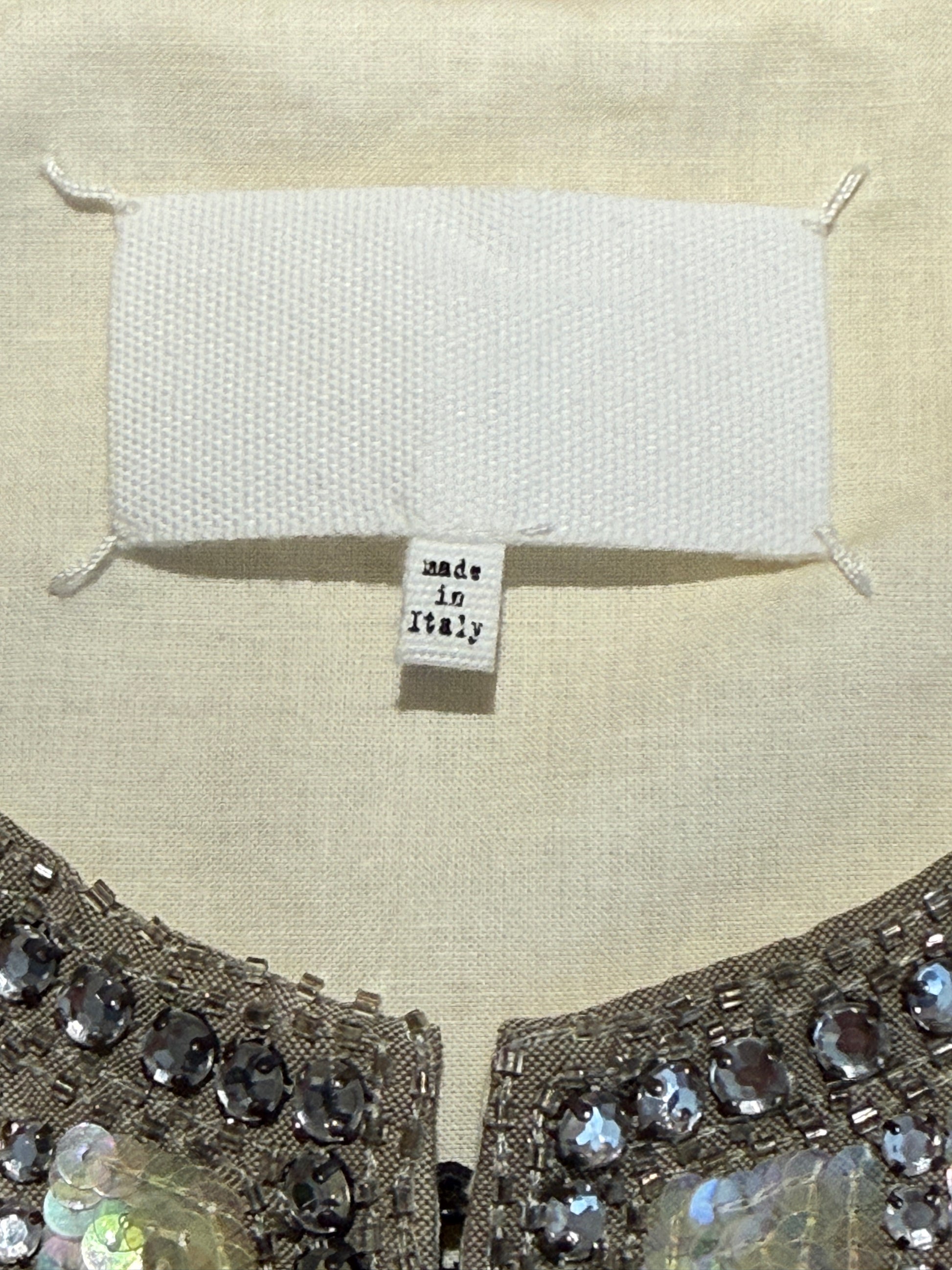 Maison Martin Margiela Spring 2014 Look 11 Dress paillettes sequined