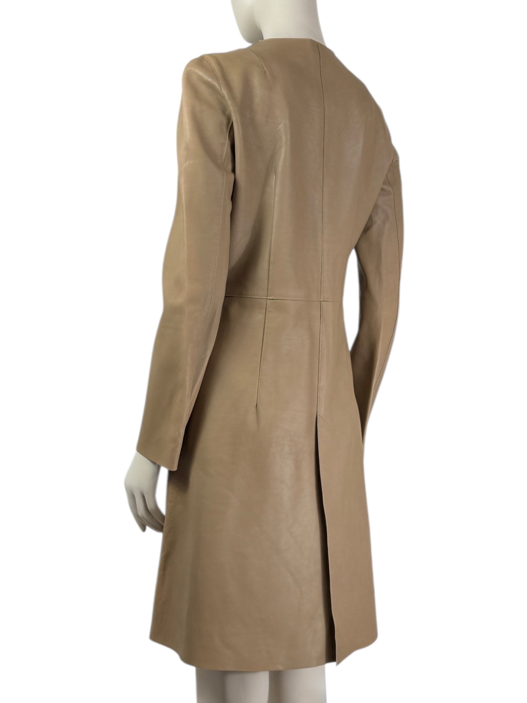 Marni leather coat