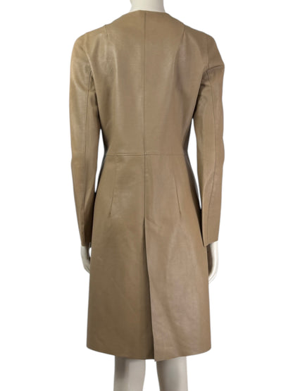 Marni leather coat