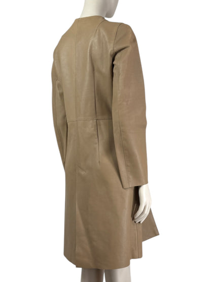 Marni leather coat