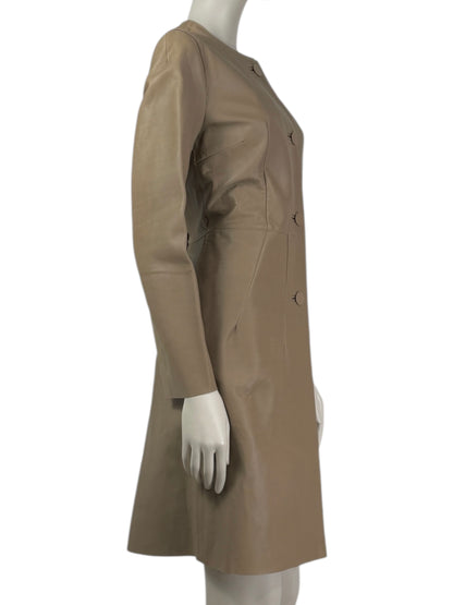 Marni leather coat