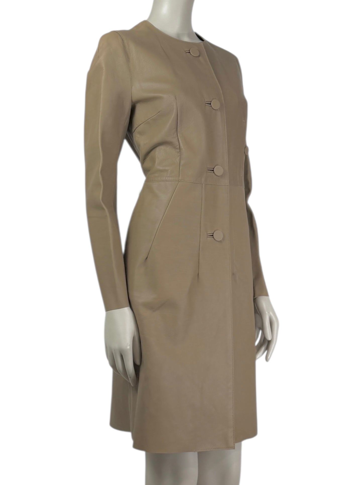 Marni leather coat