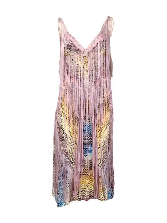 Missoni Spring 2005 Look 41 multicolor fringe dress