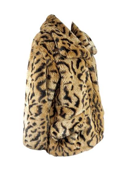 Miu Miu 2013 Cropped faux fur leopard jacket