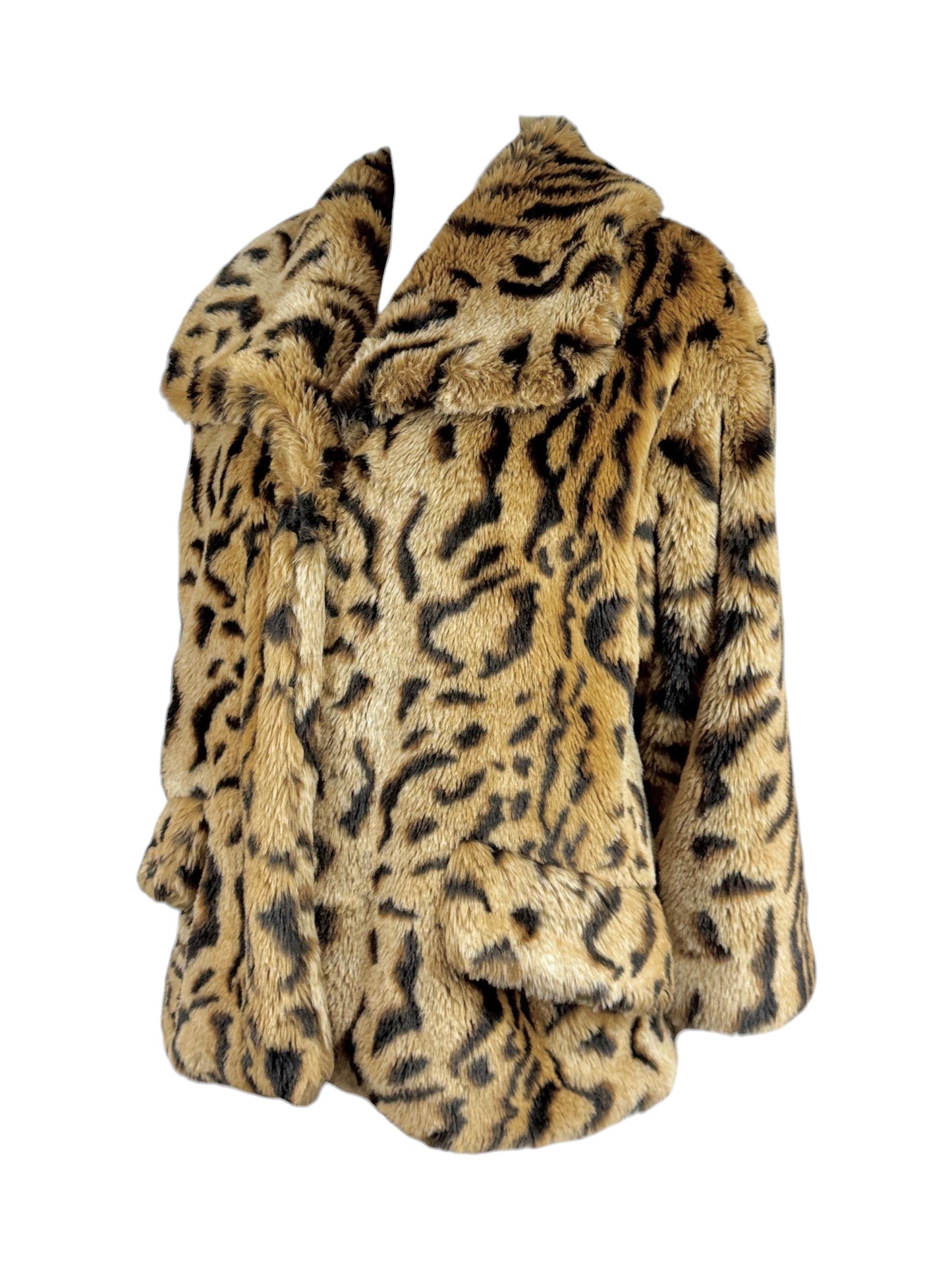 Miu Miu 2013 Cropped faux fur leopard jacket
