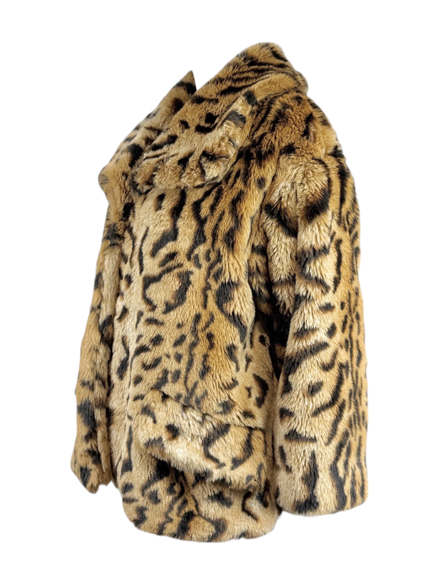 Miu Miu 2013 Cropped faux fur leopard jacket