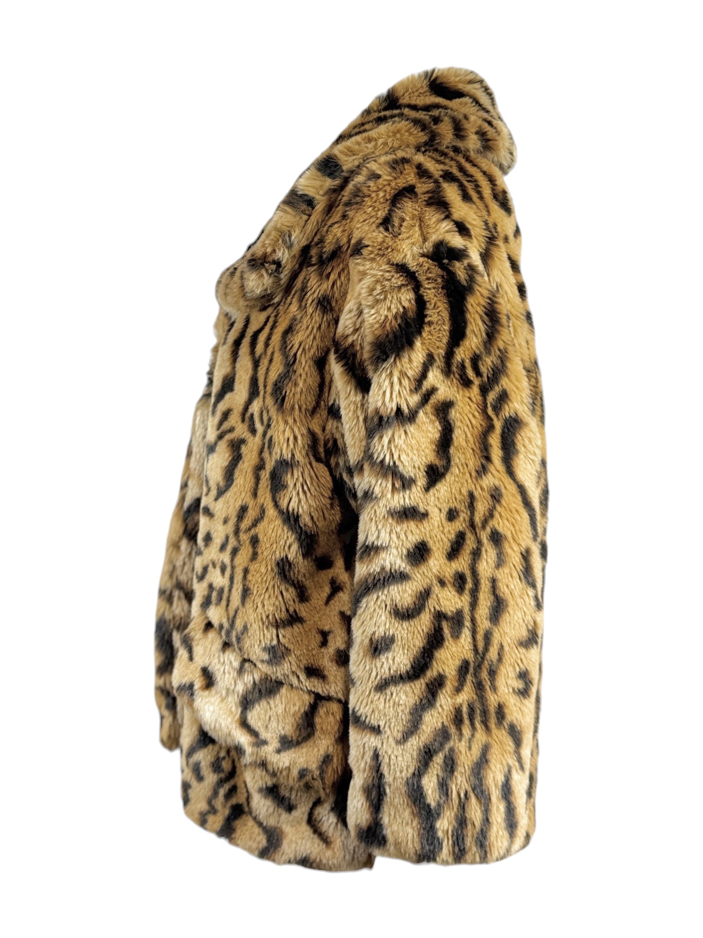 Miu Miu 2013 Cropped faux fur leopard jacket