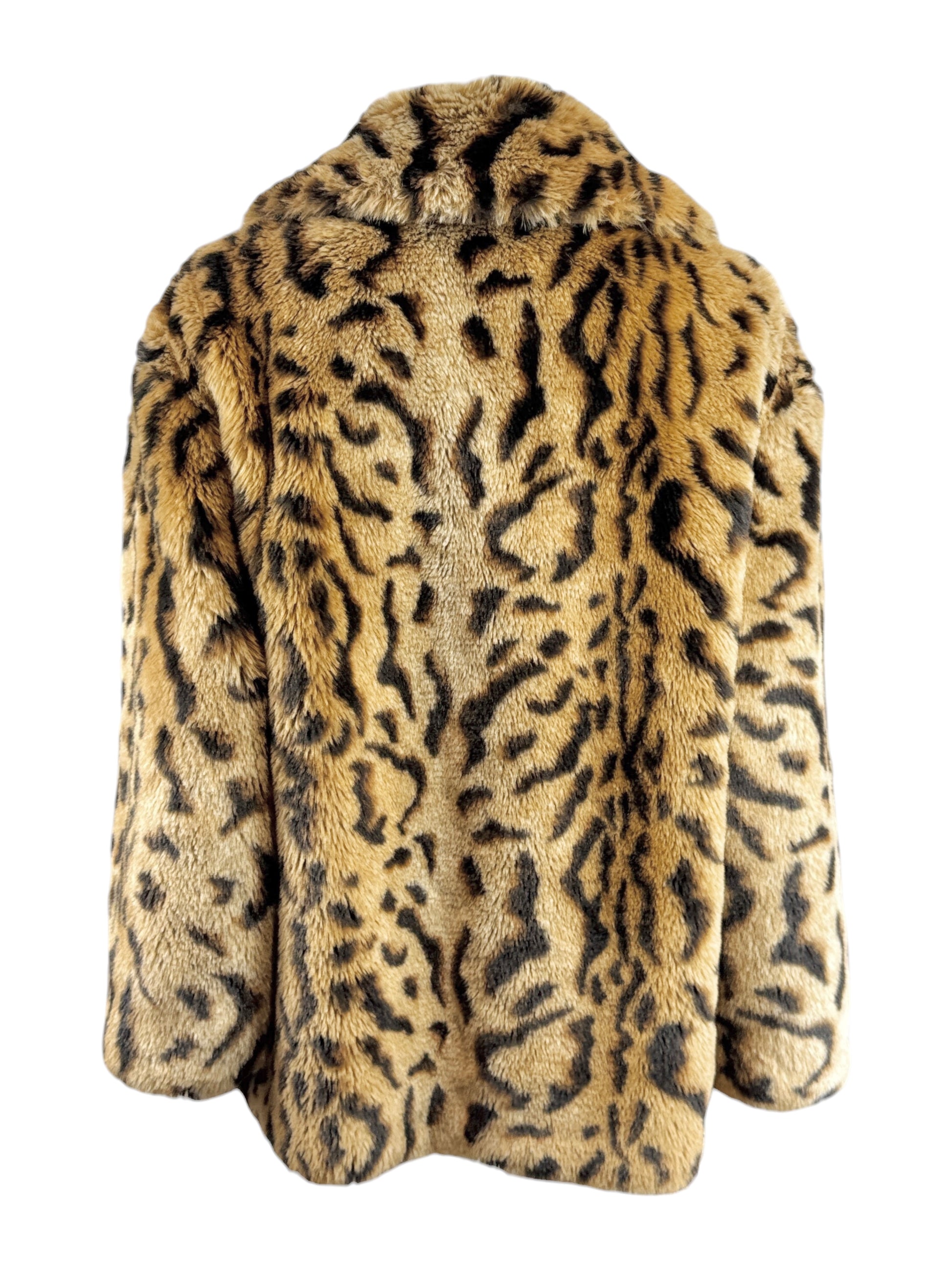 Miu Miu 2013 Cropped faux fur leopard jacket