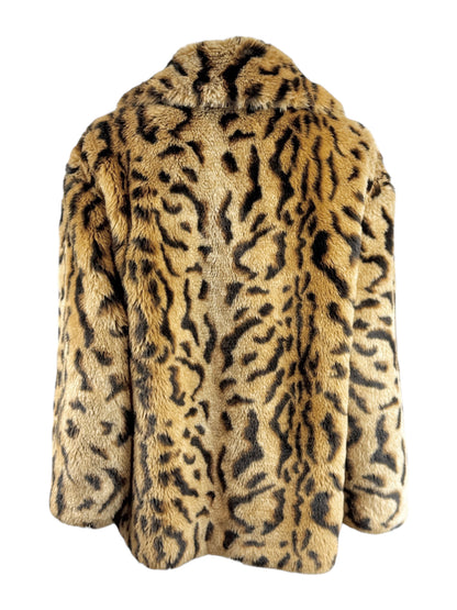 Miu Miu 2013 Cropped faux fur leopard jacket
