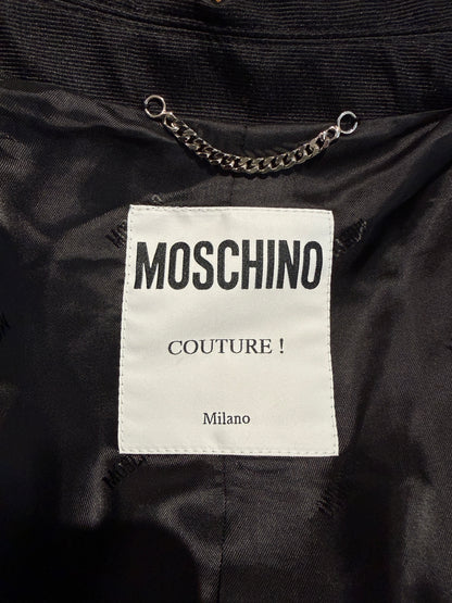 Moschino Couture Jeremy Scott Resort 2019 Look 58 Smoking tiger leopard jacket