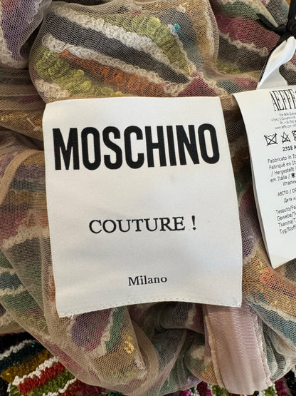 Moschino Couture Jeremy Scott Resort 2023 Look 63 Sequined jumpsuit