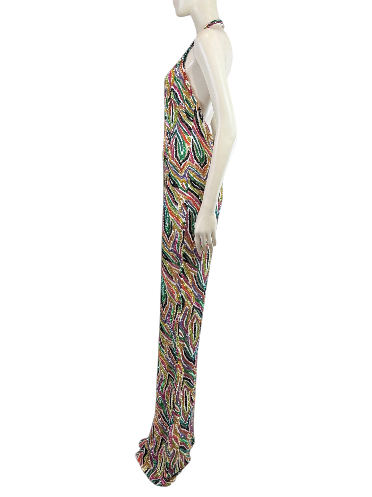 Moschino Couture Jeremy Scott Resort 2023 Look 63 Sequined jumpsuit
